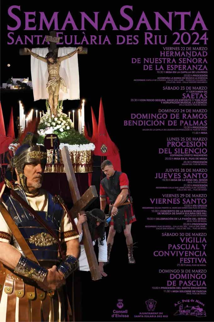 Semana Santa en Santa Eulalia del Río 2024 Santa Eulalia del Río
